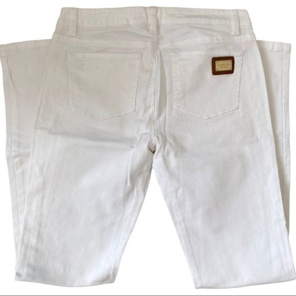 Michael Kors white skinny jeans size 2 EUC - Picture 3 of 5